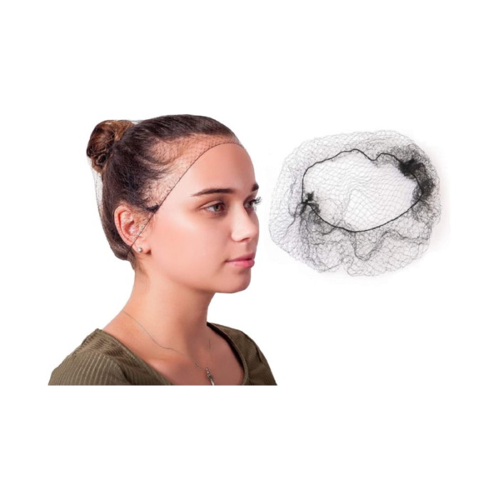 Amora Hair Net - Black - 144 Pcs