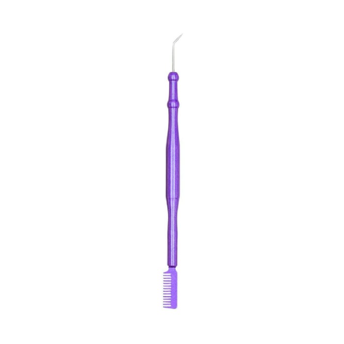 Amora Stainless eyelash lifting tool 15x0.8cm - Purple
