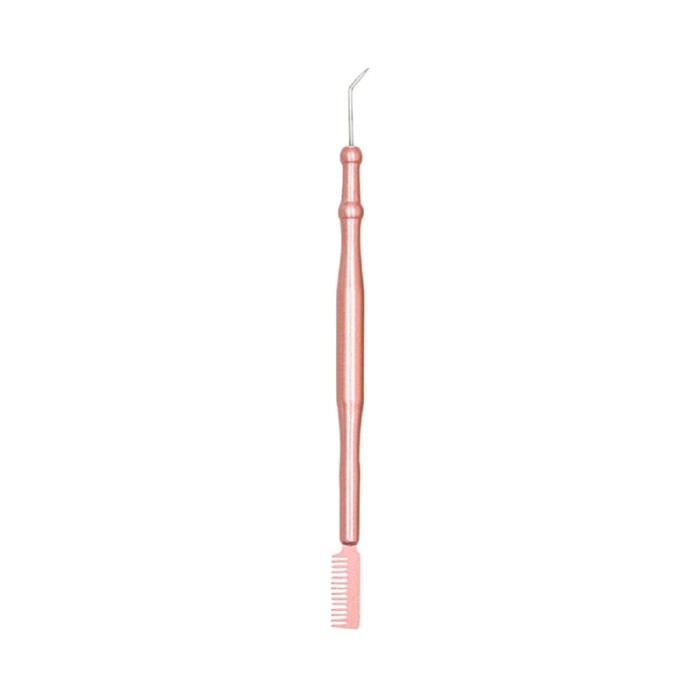 Amora Stainless eyelash lifting tool 15x0.8cm - Shinny Rose