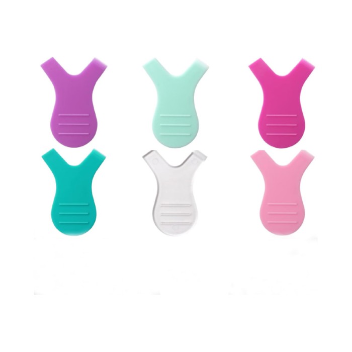 Amora Y Style Eyelash Perm Tool Assorted Colors -10 Pcs