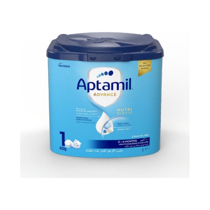 Aptamil Advance 1 Palm Oil Free Infant Milk Formula - 400 g