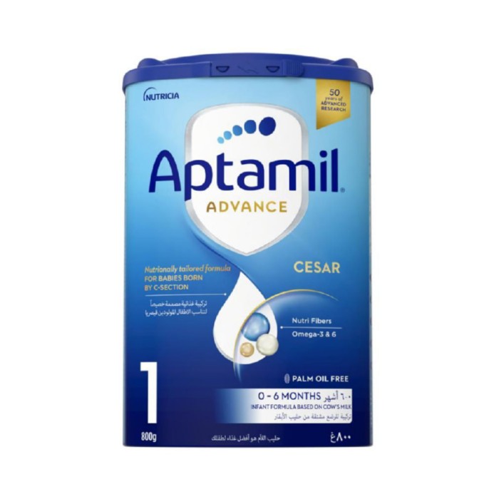 Aptamil Advance Cesar 1 Infant Milk Formula - 0 - 6M - 800 g
