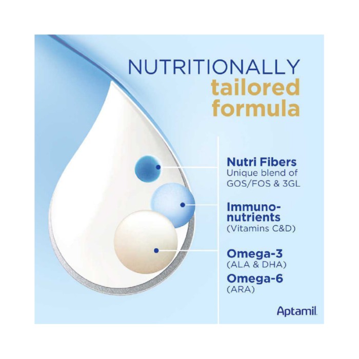Aptamil Advance Junior 3 Palm Oil Free Milk Formula - 800 g