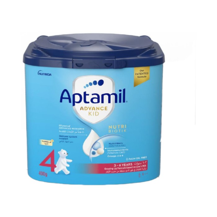 Aptamil Advance Kid 4 Palm Oil Free Milk Formula - 400 g