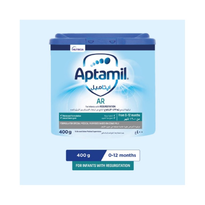 Aptamil Anti - Regurgitation Formula Milk Powder - 400G