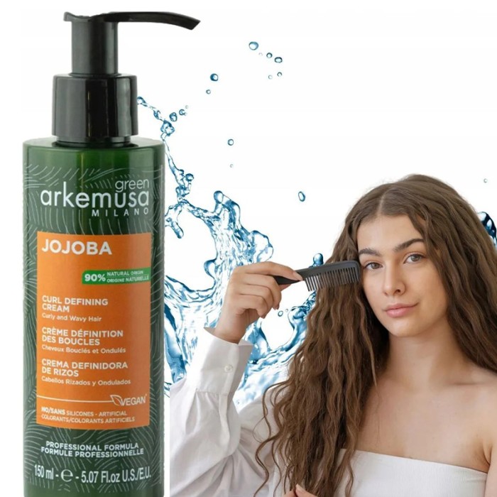 Arkemusa Green Cream 150ml, Jojoba Curly