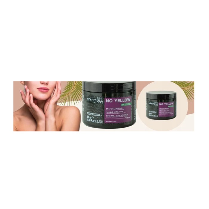 Arkemusa Green Mask 500ml, Anti Yellow