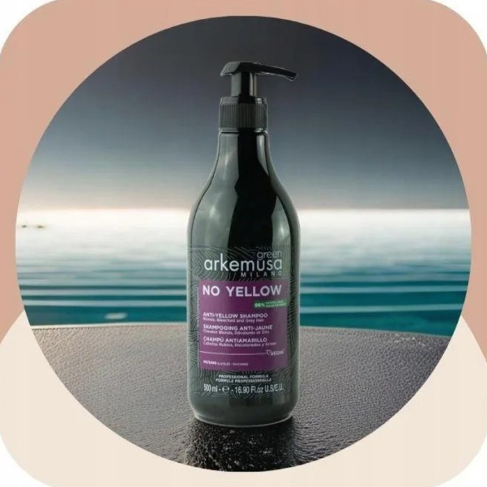 Arkemusa Green Shampoo 500ml, Anti Yellow