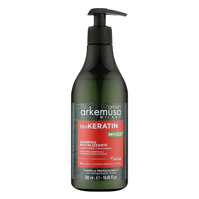 Arkemusa Green Shampoo 500ml, Keratin