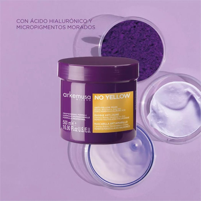 Arkemusa Mask 500ml, Anti Yellow
