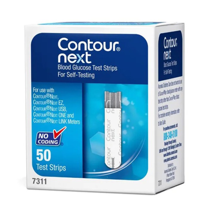 Ascensia Contour Next Strip