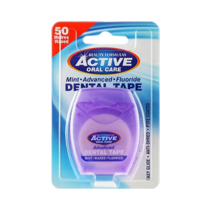 Beauty Formulas Advance mint Fluoride 100 metres Waxed Assorted
