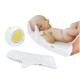 Babyjem Baby Bathing Glove, White, 0 Months+
