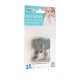 Babyjem Baby Teethering Elephant Gloves, 3+ Months, Grey