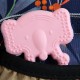 Babyjem Baby Teethering Elephant Gloves, 3+ Months, Pink