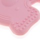 Babyjem Baby Teethering Elephant Gloves, 3+ Months, Pink