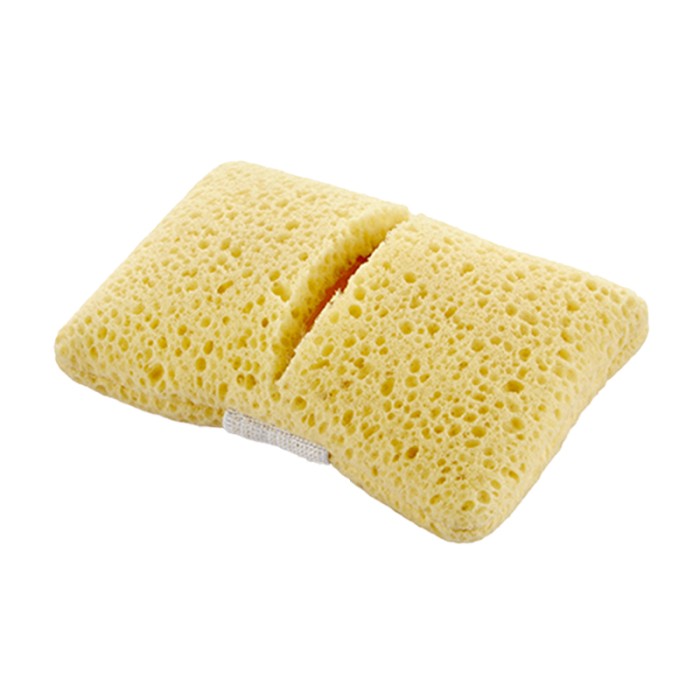 Babyjem Bath Sponge with Hand Grip, Yellow, 0 Months+