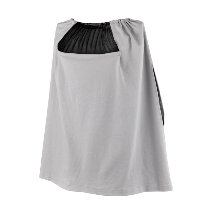 Babyjem Breast Feeding with Tulle Cover, Grey