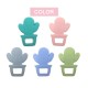 Babyjem Cactus Teether, 3+ Months, Pink