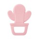 Babyjem Cactus Teether, 3+ Months, Pink