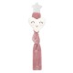 Babyjem Pacifier Heart Holder, Pink, 0 Months+