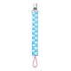 Babyjem Print Pacifier Holder, Blue, 0 Months+