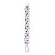 Babyjem Print Ribbon Pacifier Holder, Multicolour, 0 Months+