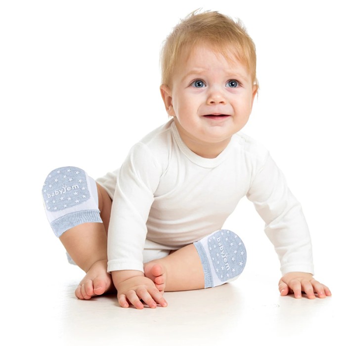 Babyjem Soft Knee Pad, Blue, 6 Months+