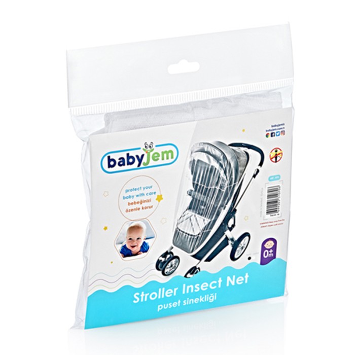 Babyjem - Stroller Insect Net Black