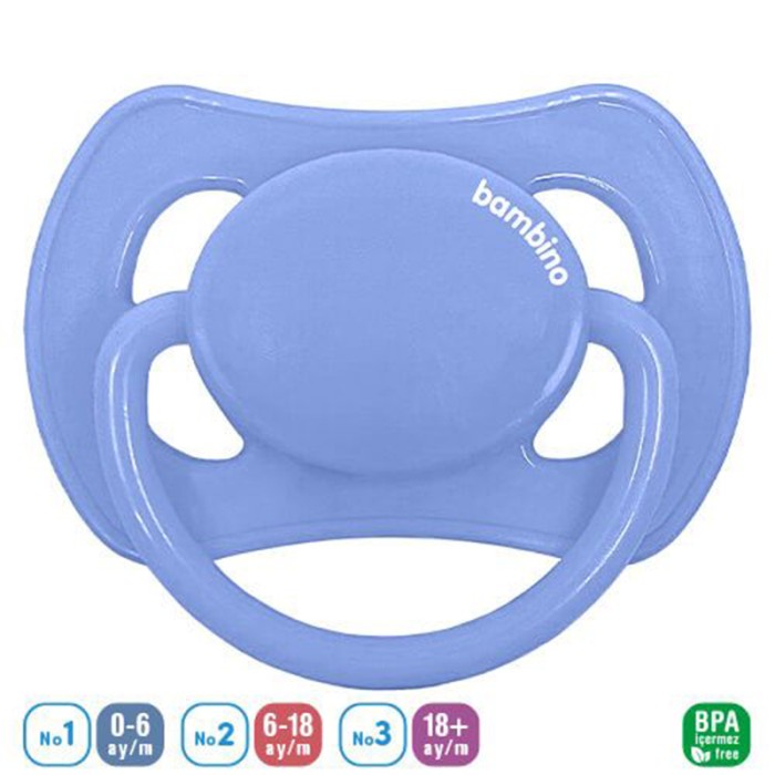 Bambino Butterfly Shape Orthodontic Soother Blue 6 to 18 Months