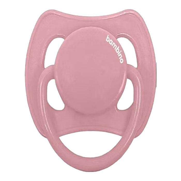 Bambino Butterfly Shape Orthodontic Soother Pink 6 to 18 Months