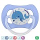 Bambino Butterfly Shape Patterned Body Orthodontic Soother Blue And White 0 to 6 Months