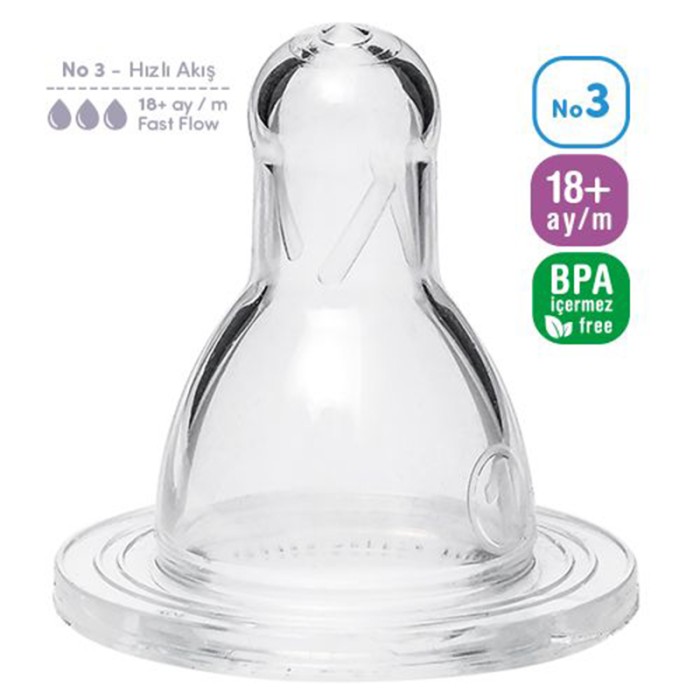 Bambino Classic Feeding Bottle Teat 18+ Months