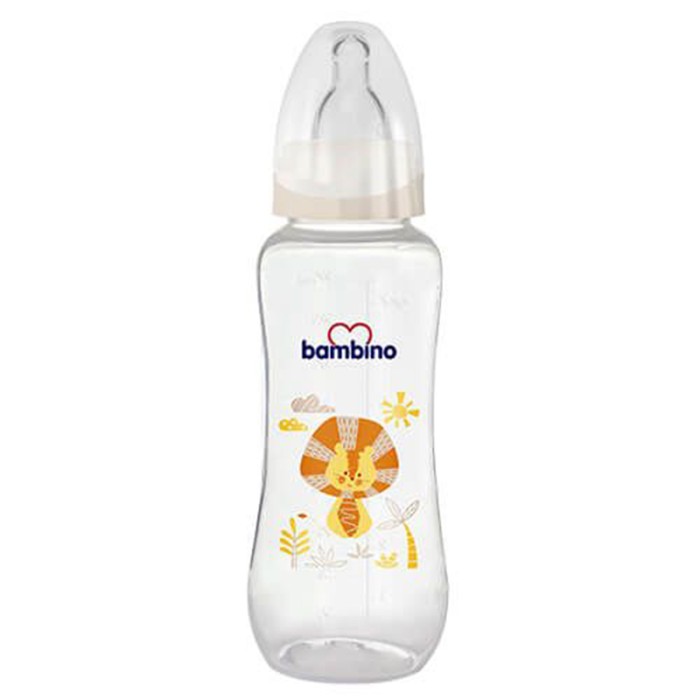 Bambino Classic PP Bottle Easy Hold 250 ml White