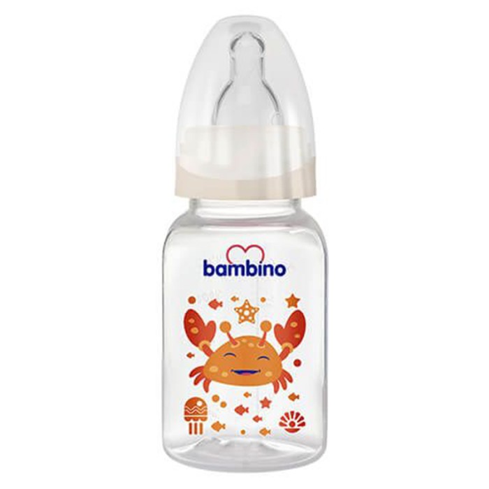 Bambino Classic PP Feeding Bottle 150 ml White