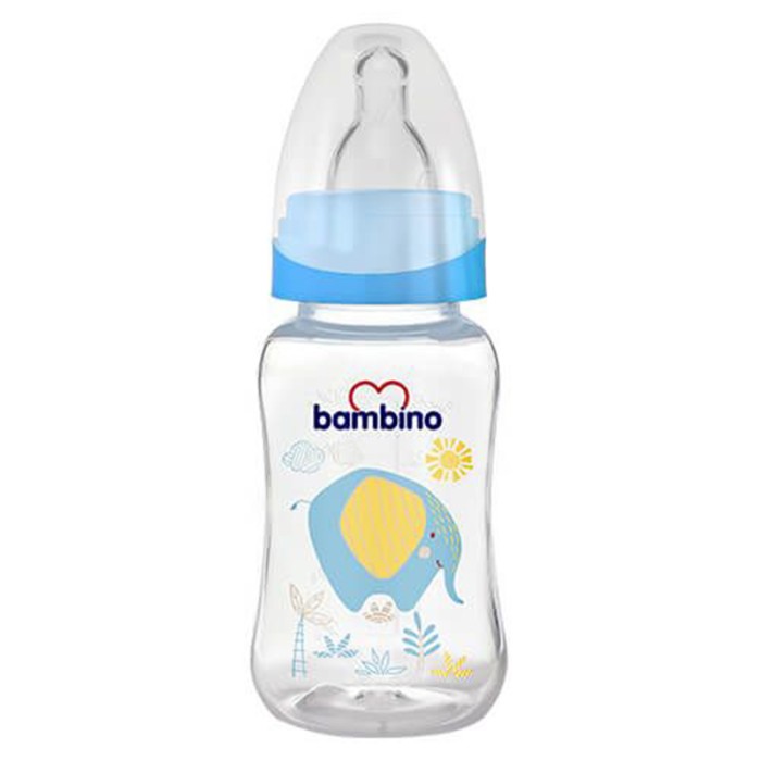 Bambino Classic PP Feeding Bottle Easy Hold 150 ml Blue
