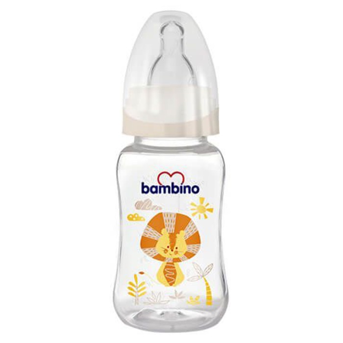 Bambino Classic PP Feeding Bottle Easy Hold 150 ml White