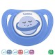 Bambino Fit Shape Patterned Body Orthodontic Soother Blue And White 0 to 6 Months