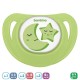 Bambino Fit Shape Patterned Body Orthodontic Soother Green And White 18 + Months