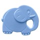 Bambino Rubber Teether Elephant Blue