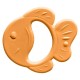 Bambino Rubber Teether Fish Orange