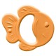 Bambino Rubber Teether Fish Orange
