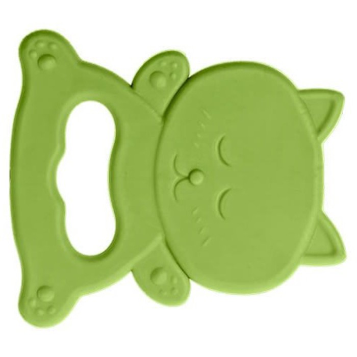 Bambino Rubber Teether Fox Green