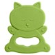 Bambino Rubber Teether Fox Green