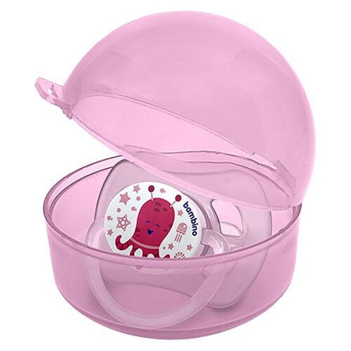 Bambino Soother Case Pink