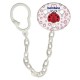 Bambino Soother Chain Lady Bug