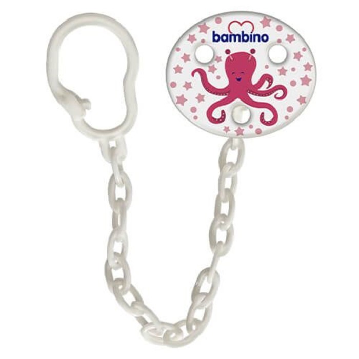 Bambino Soother Chain Octopus