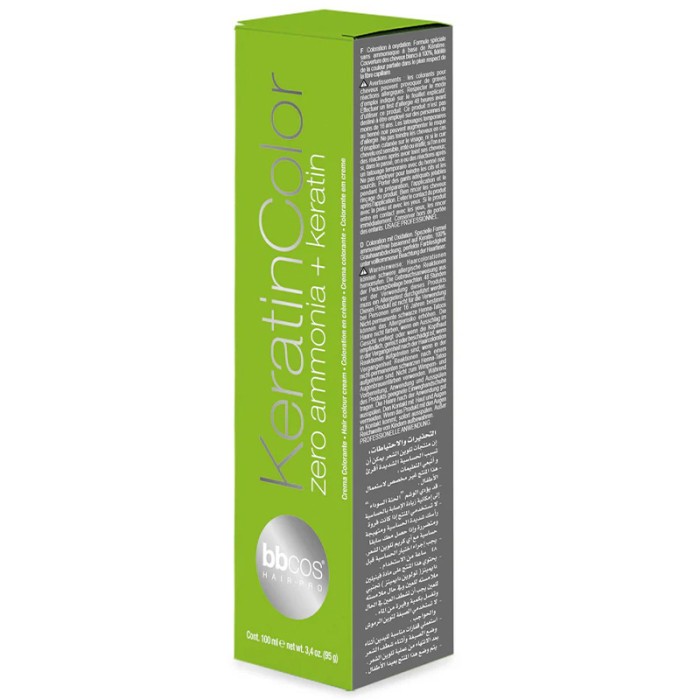 Bbcos Keratin Hair Color 100ml 7.01