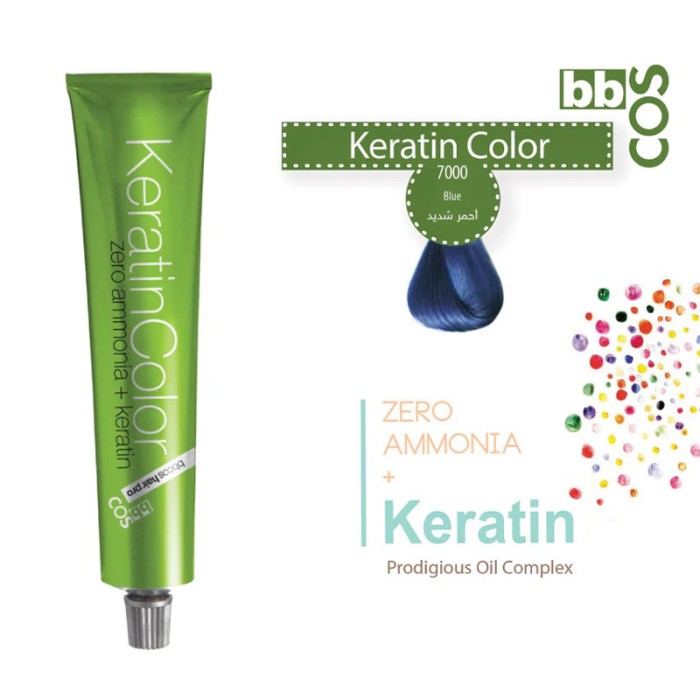 Bbcos Keratin Hair Color 100ml 7000