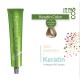 Bbcos Keratin Hair Color 100ml 8.32